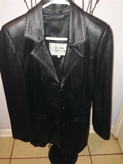 gianni versace leather jacket|gianni versace vice style jacket.